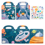 Reusable Stickers Space Explorers Toys Stephen Joseph