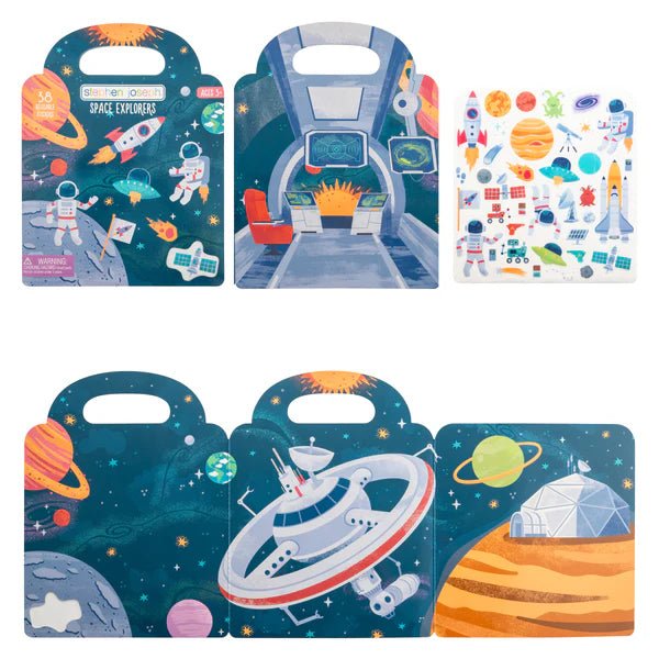 Reusable Stickers Space Explorers Toys Stephen Joseph