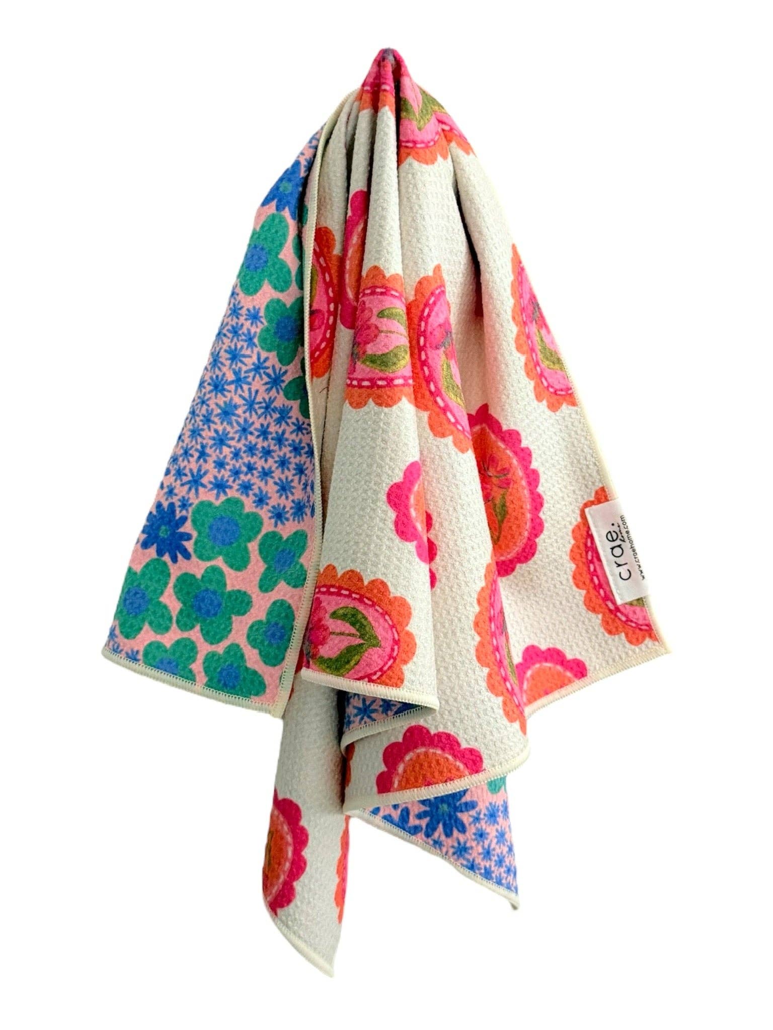 Reversible Hand Towel - Marilyn Textiles Crae.Home