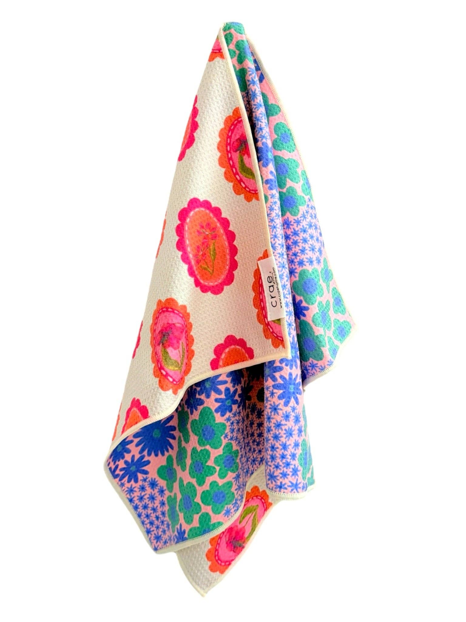 Reversible Hand Towel - Marilyn Textiles Crae.Home