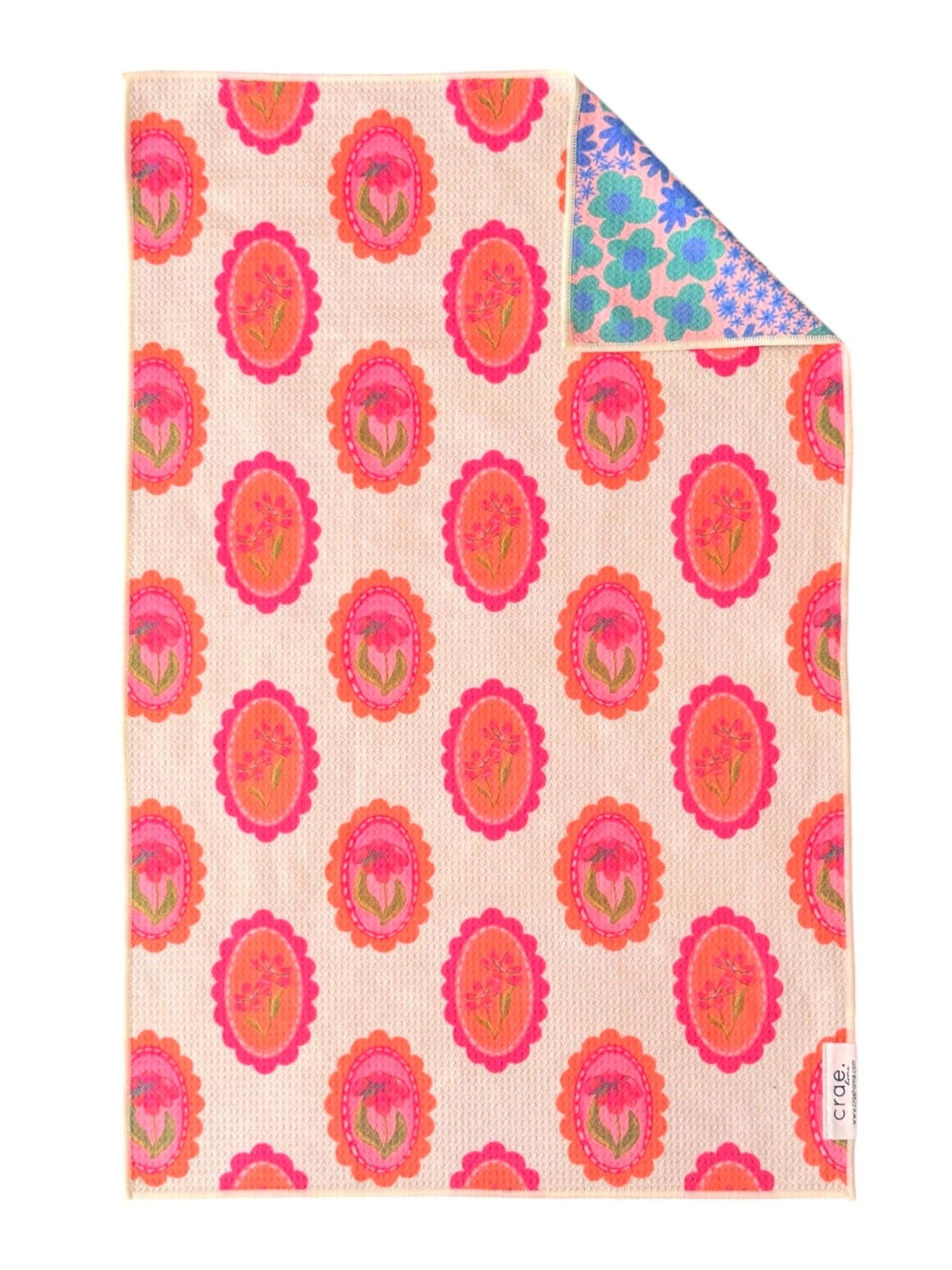 Reversible Hand Towel - Marilyn Textiles Crae.Home