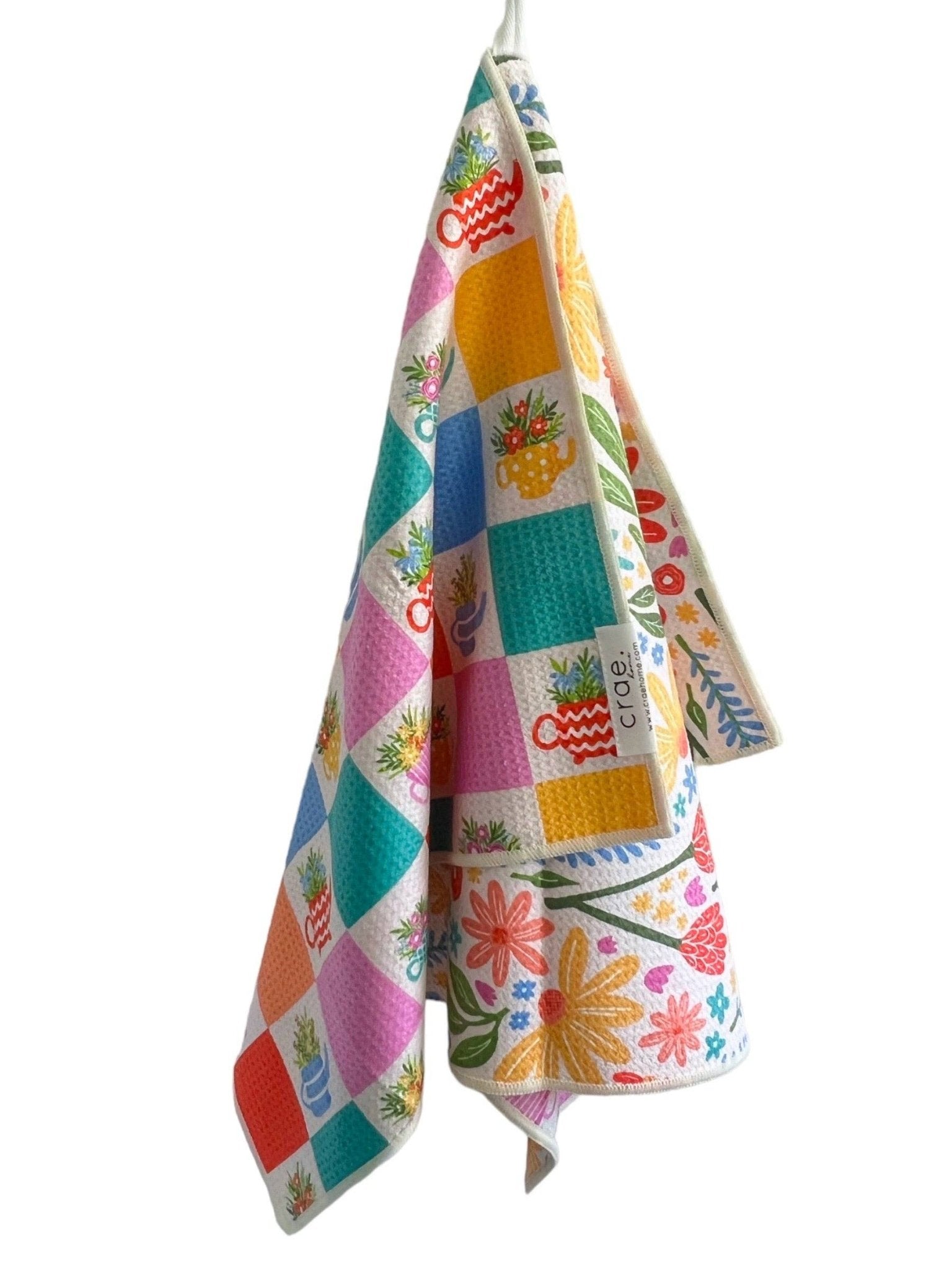 Reversible Hand Towel - Tea Garden Textiles Crae.Home