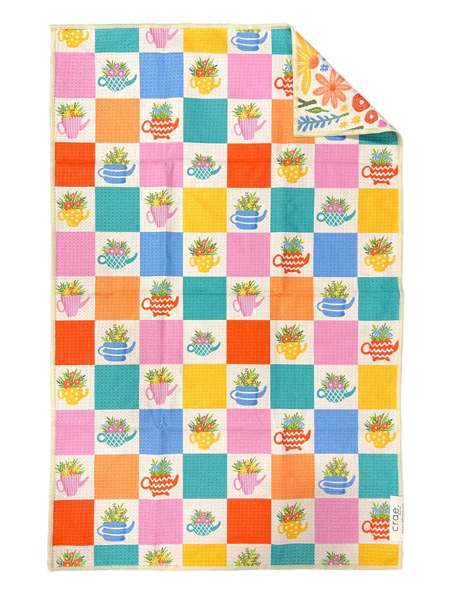 Reversible Hand Towel - Tea Garden Textiles Crae.Home