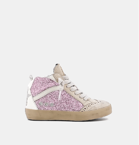 Riley Kids - Pink Glitter Girls Shoes Shu Shop