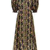 Rosie Dress - Berrywood Scroll Long Dresses Livro