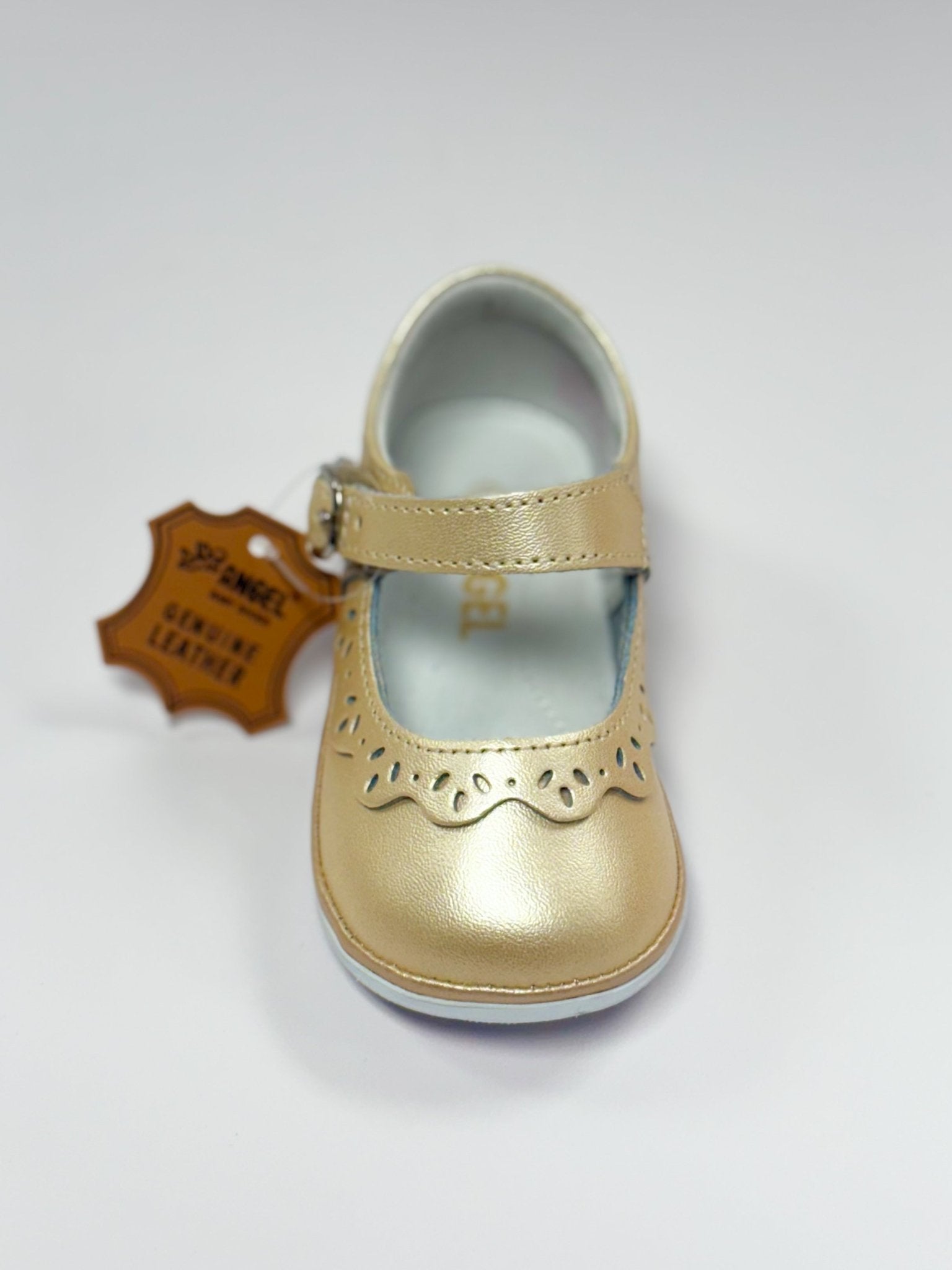 Rosie Mary Jane - Champagne Girls Shoes L'Amour