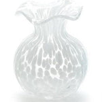 Ruffled Edge Spotted Vase - Assorted Home Decor Two's Company White