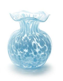 Ruffled Edge Spotted Vase - Assorted Home Decor Two's Company Blue