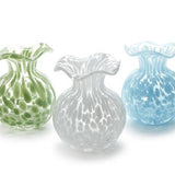 Ruffled Edge Spotted Vase - Assorted Home Decor Two's Company