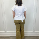 Run Around Wide Pants - Light Camel Jeans Zenana