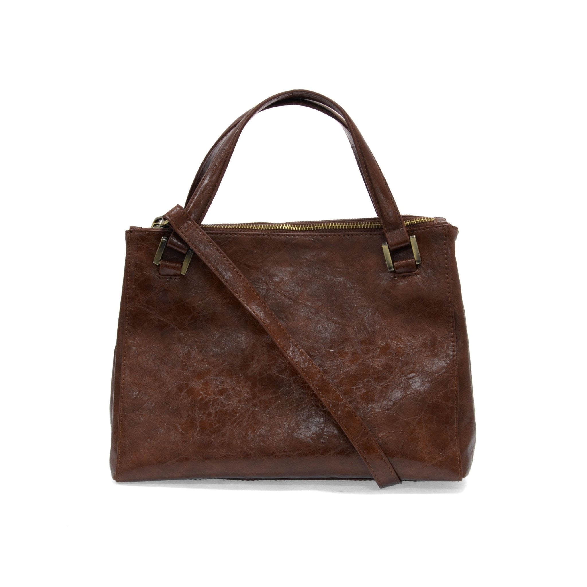 Saddle Shawna Triple Zip Satchel Crossbody Purses + Totes Joy Susan