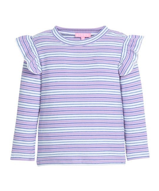 Sadie Top - Concord Stripe Girls Tops + Tees Bisby