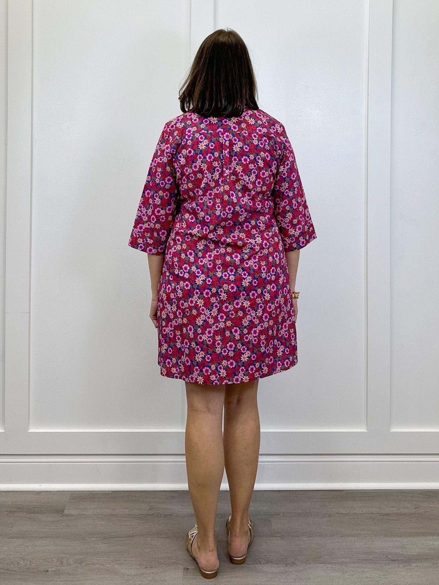 Samantha Dress - Berry Blooms Short Dresses Duffield Lane