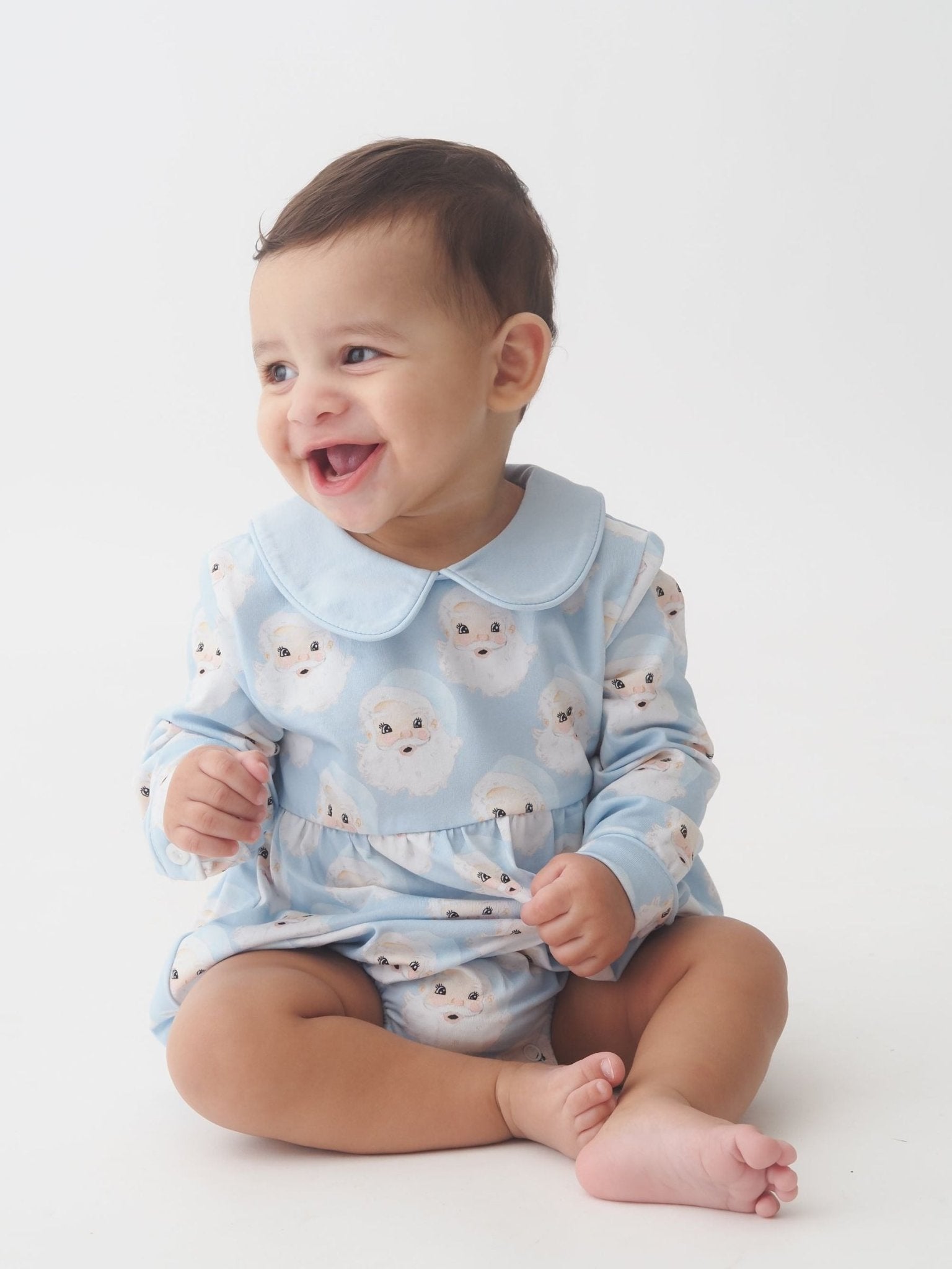 Santa Baby Boys Bubble Boys Bubbles + Rompers Cypress Row