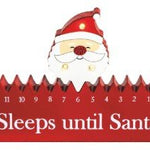Santa Countdown Blocks Seasonal Mudpie