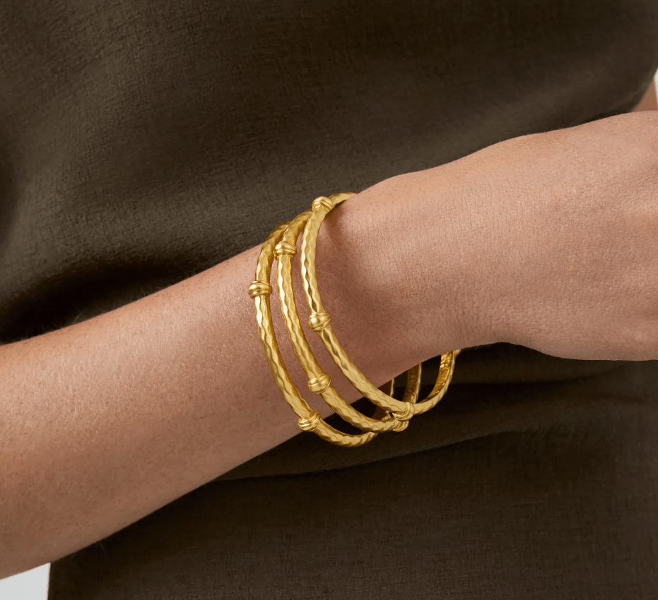 Savannah Bangle - Gold - Medium Bracelets Julie Vos