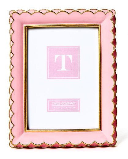 Scalloped Picture Frame 5x7 Home Decor Two's Company