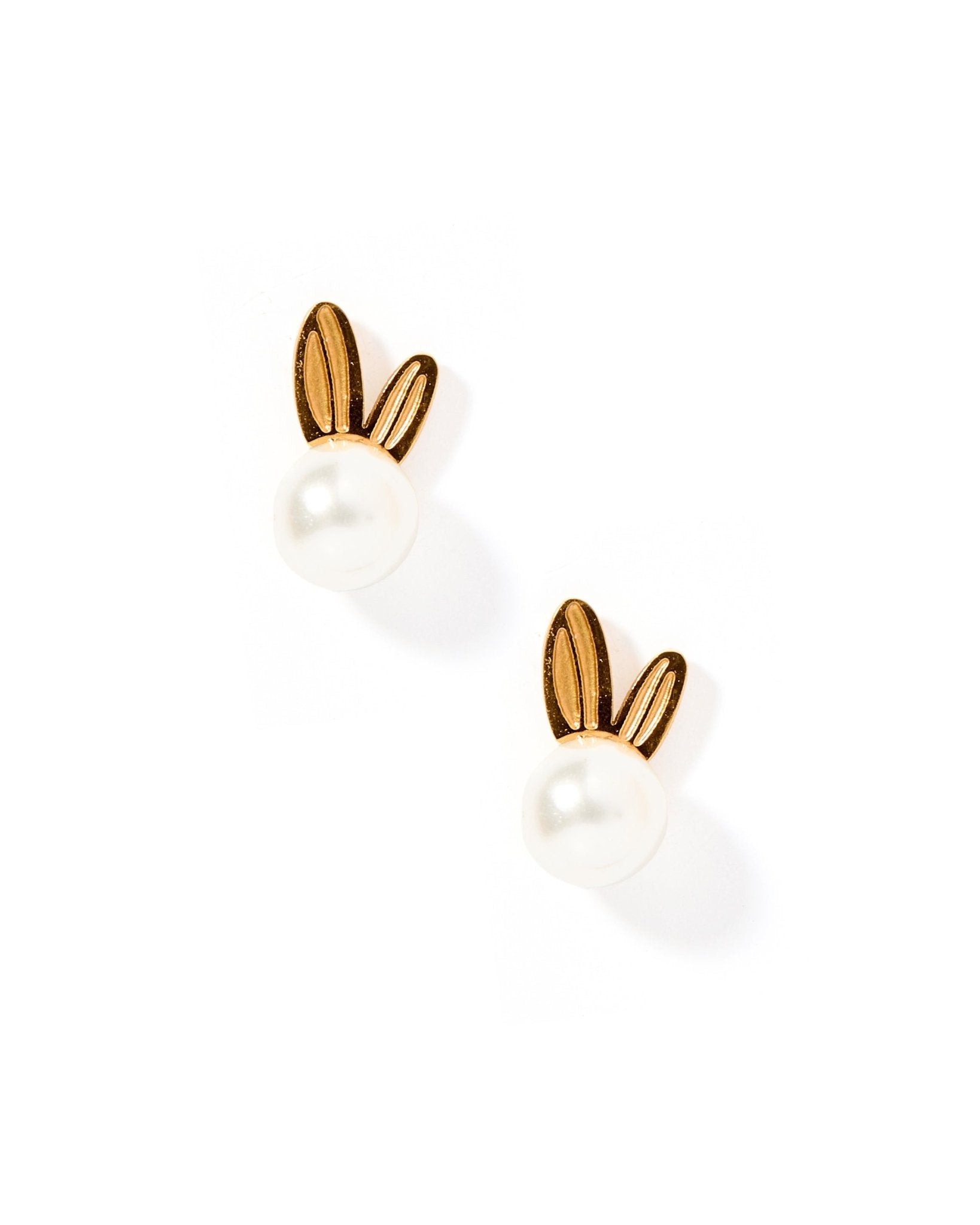 Screwback Stud Earrings - Bunny Kids Jewelry Linny Co