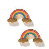 Screwback Stud Earrings - Rainbow Days Kids Jewelry Linny Co