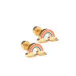 Screwback Stud Earrings - Rainbow Days Kids Jewelry Linny Co