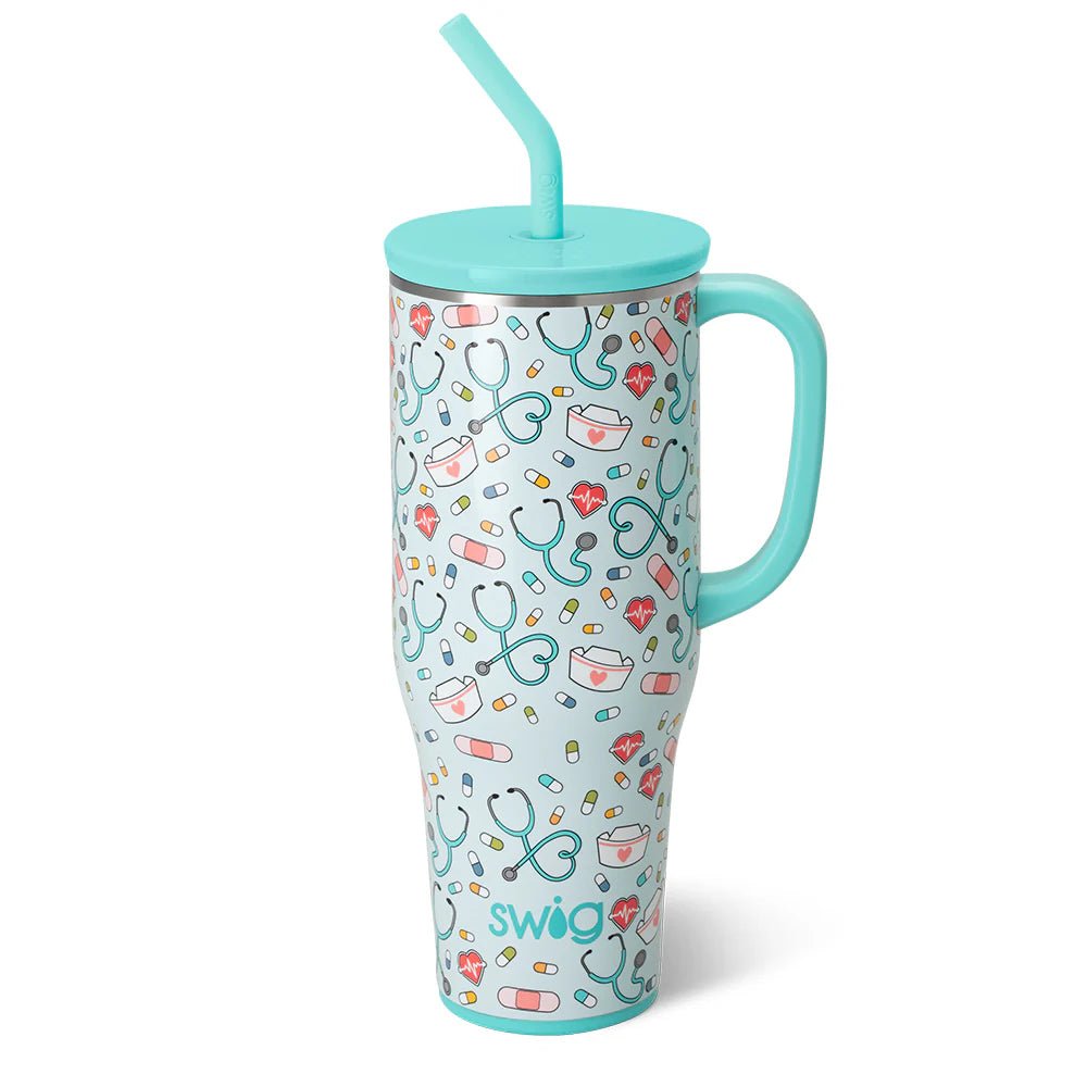 Scrub Life Mega Mug 40 oz Kitchen + Entertaining Swig