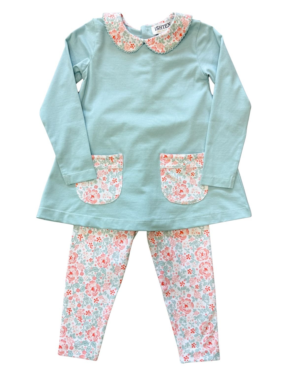 Shallot Rose Tunic Set Girls Sets Ishtex