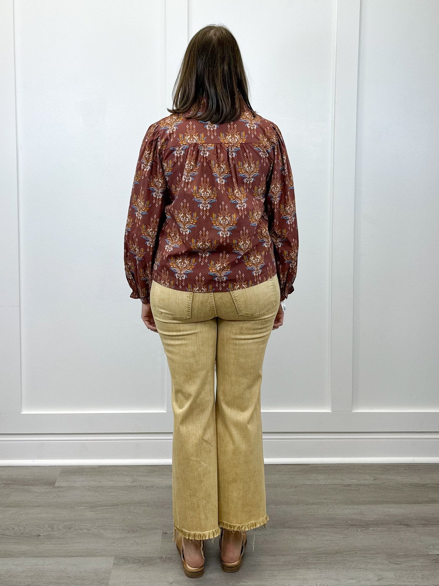Sienna Muse Top - Brown Tops Jodifl