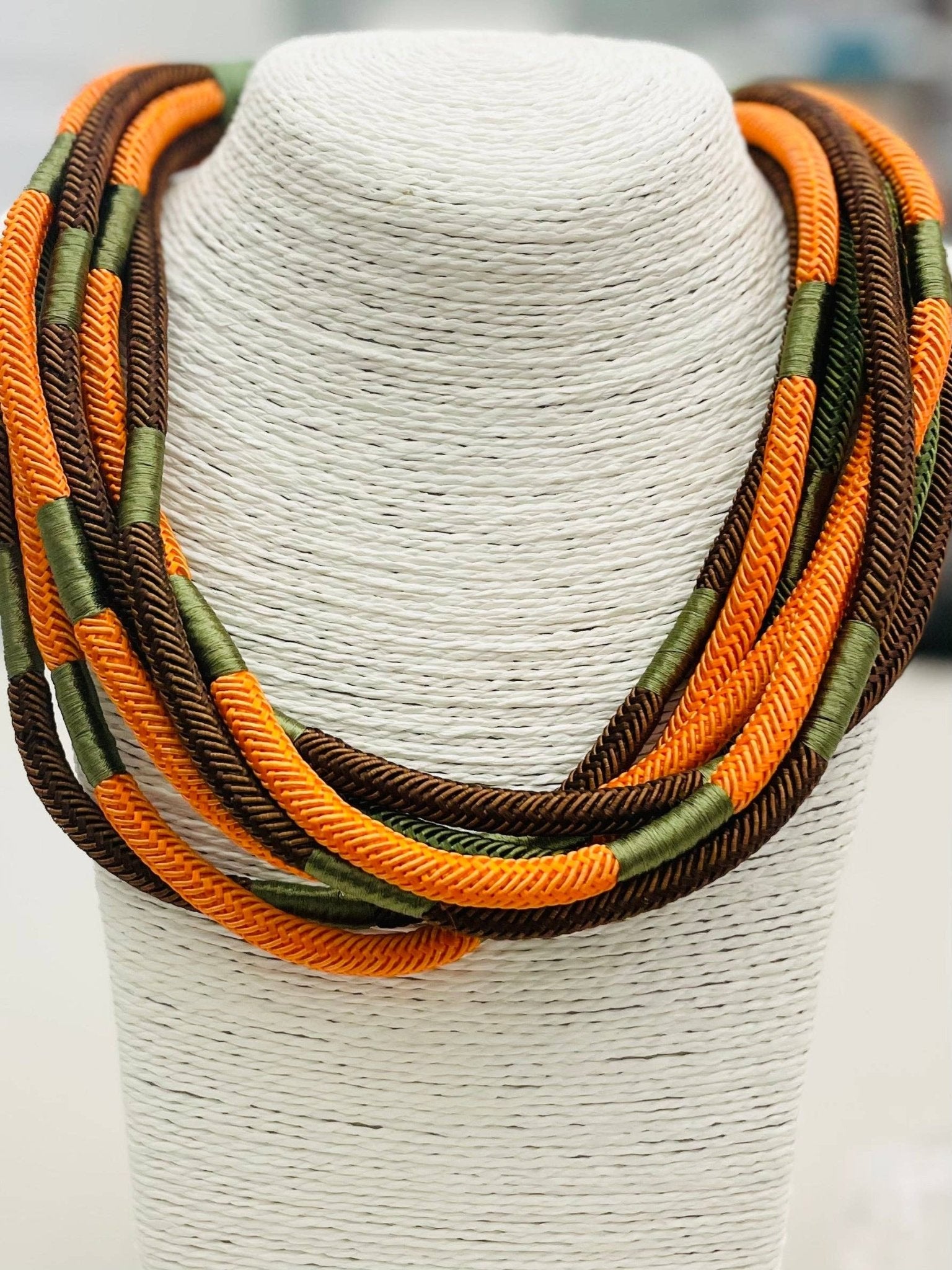 Slub 8-Strand - Buck Multi Necklaces TWO FORTY TWO