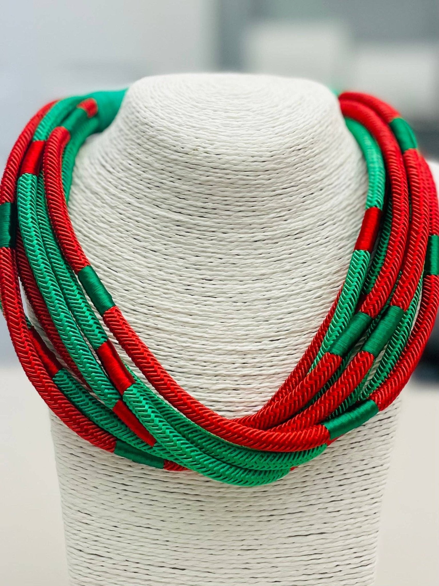 Slub 8-Strand - Christmas Multi Necklaces TWO FORTY TWO