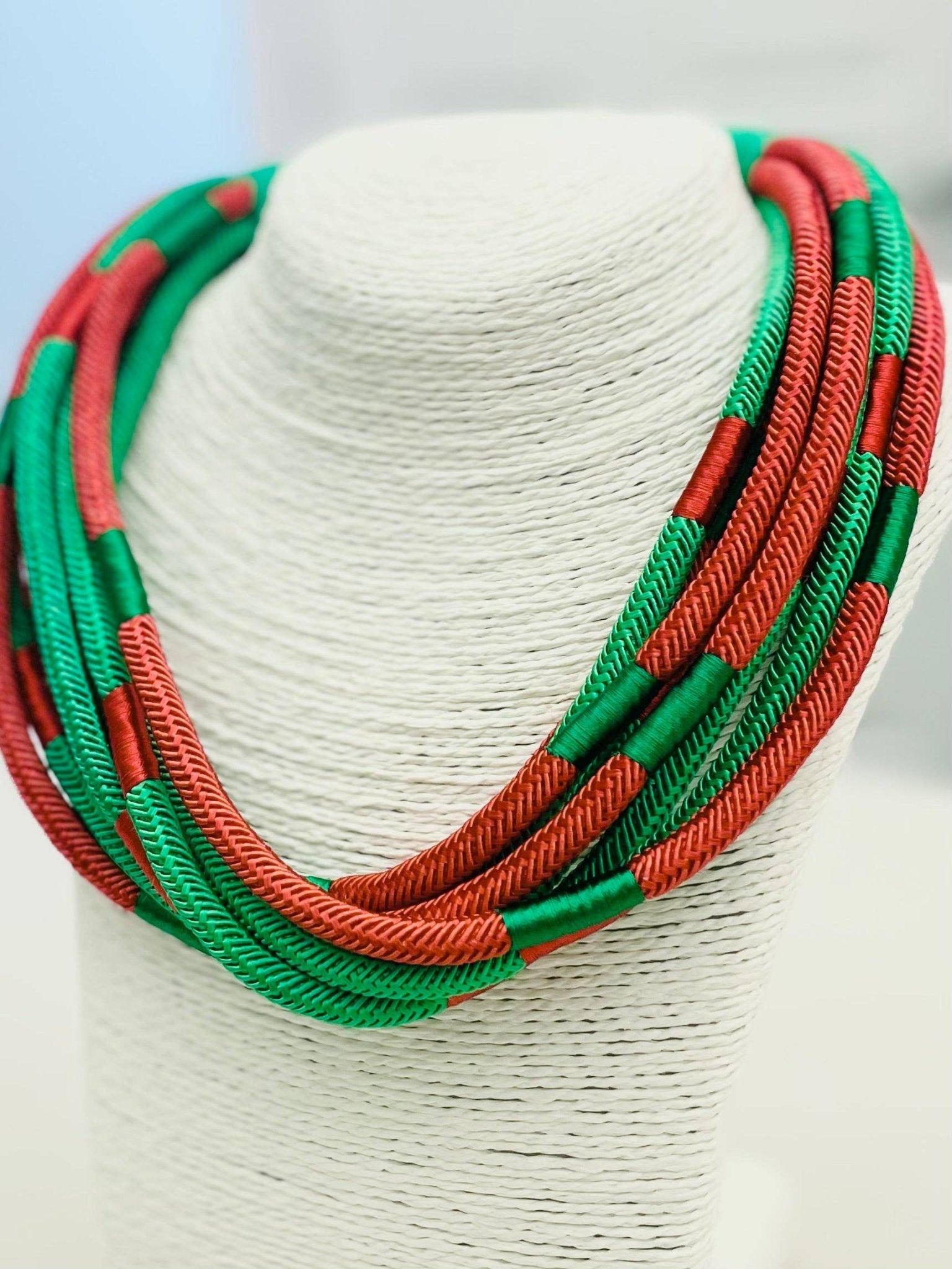 Slub 8-Strand - Christmas Multi Necklaces TWO FORTY TWO
