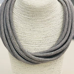 Slub 8-Strand Necklace - Gray Fox Necklaces TWO FORTY TWO