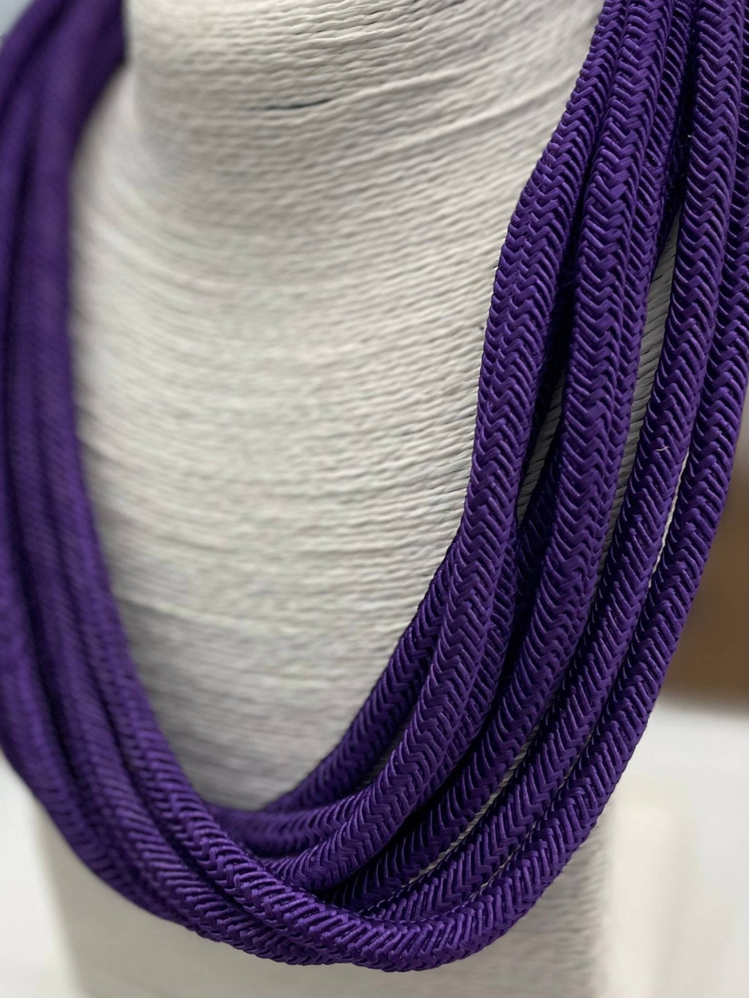 Slub 8-Strand Necklace - Purple TWO FORTY TWO