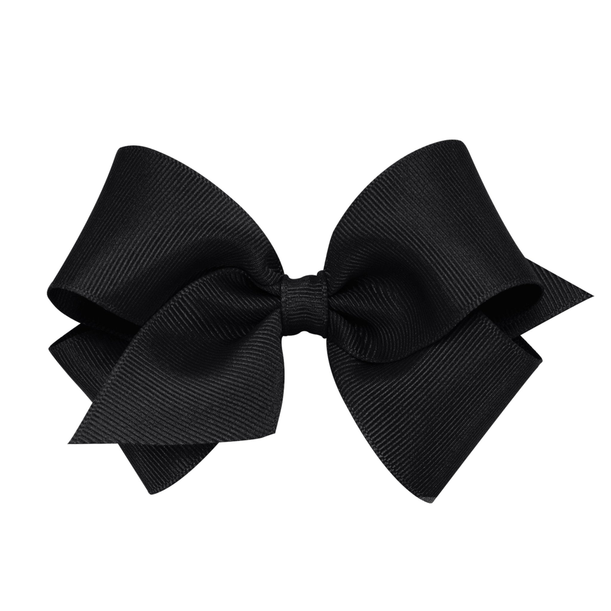 Small Grosgrain Bow - Black Kids Hair Accessories Wee Ones