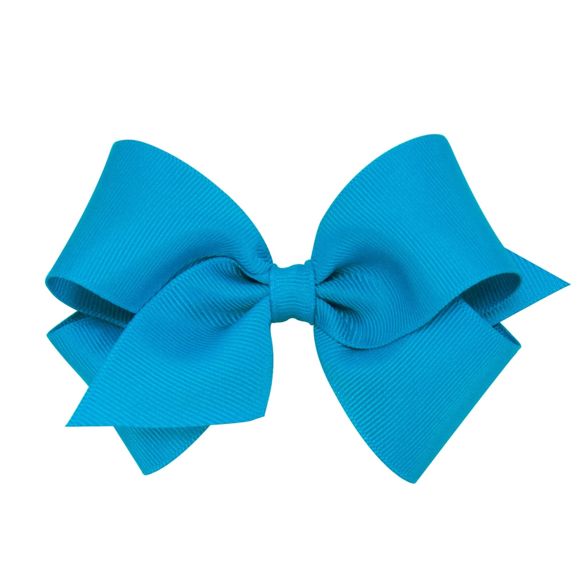 Small Grosgrain Bow - Island Blue Kids Hair Accessories Wee Ones
