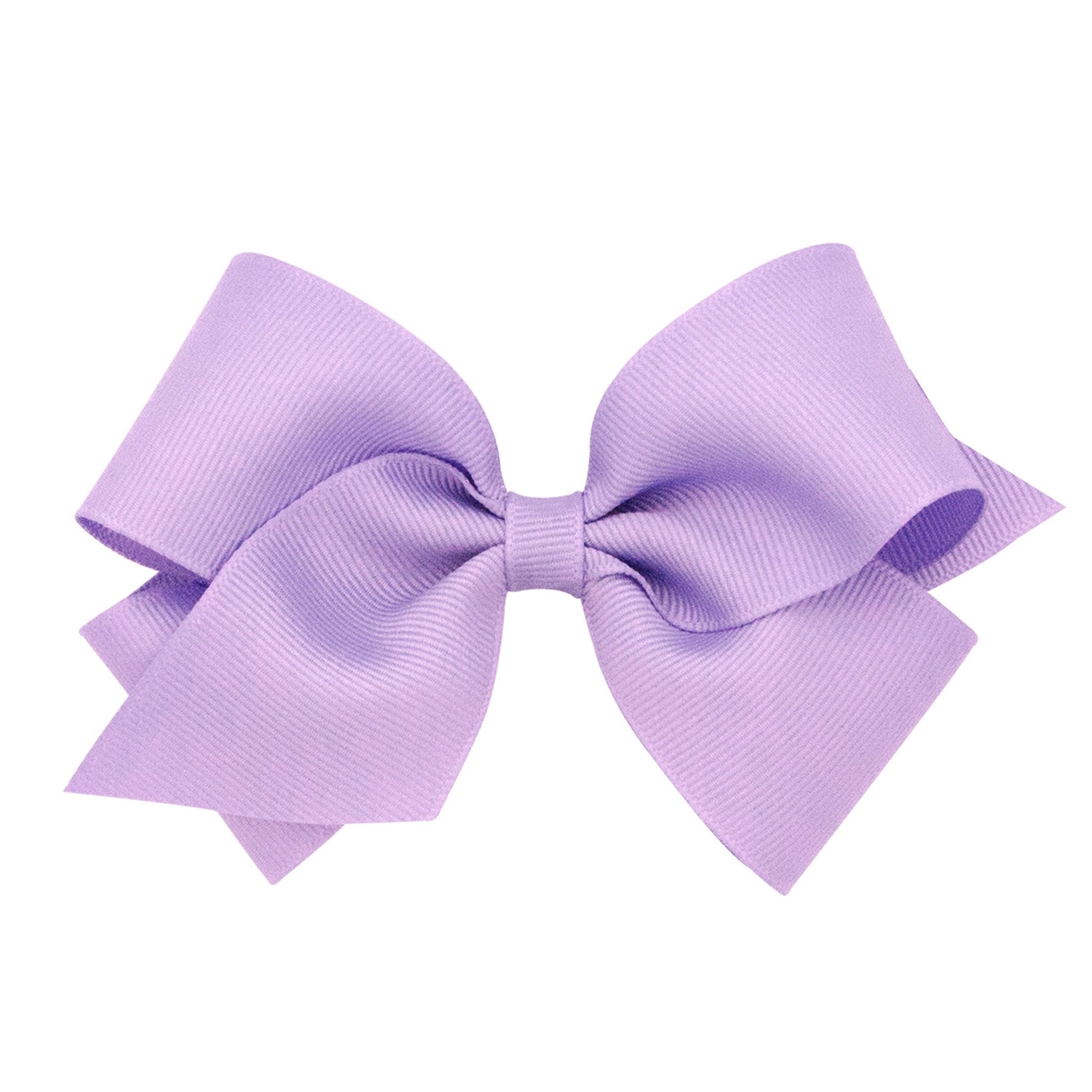 Small Grosgrain Bow - Light Orchid Kids Hair Accessories Wee Ones