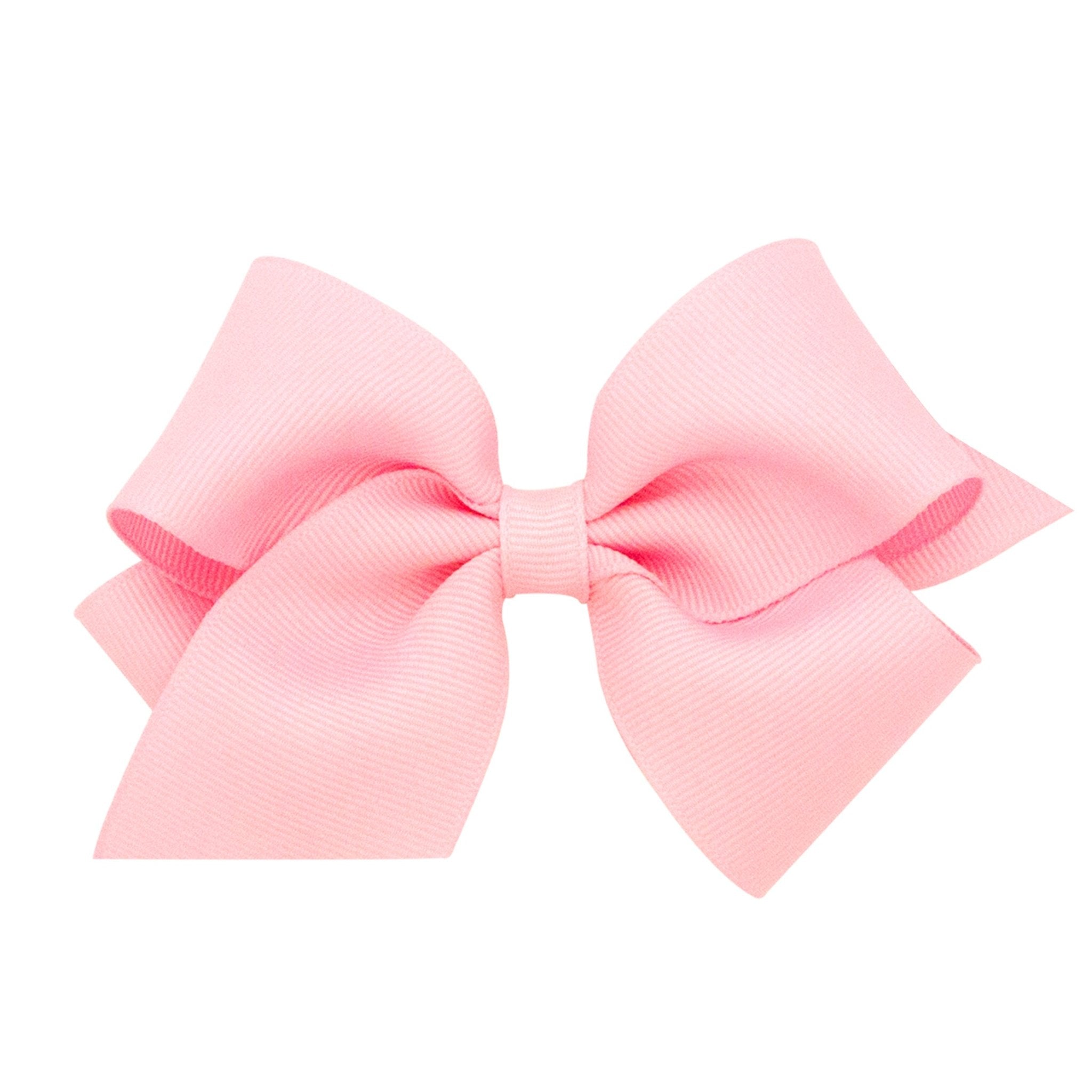 Small Grosgrain Bow - Light Pink Kids Hair Accessories Wee Ones
