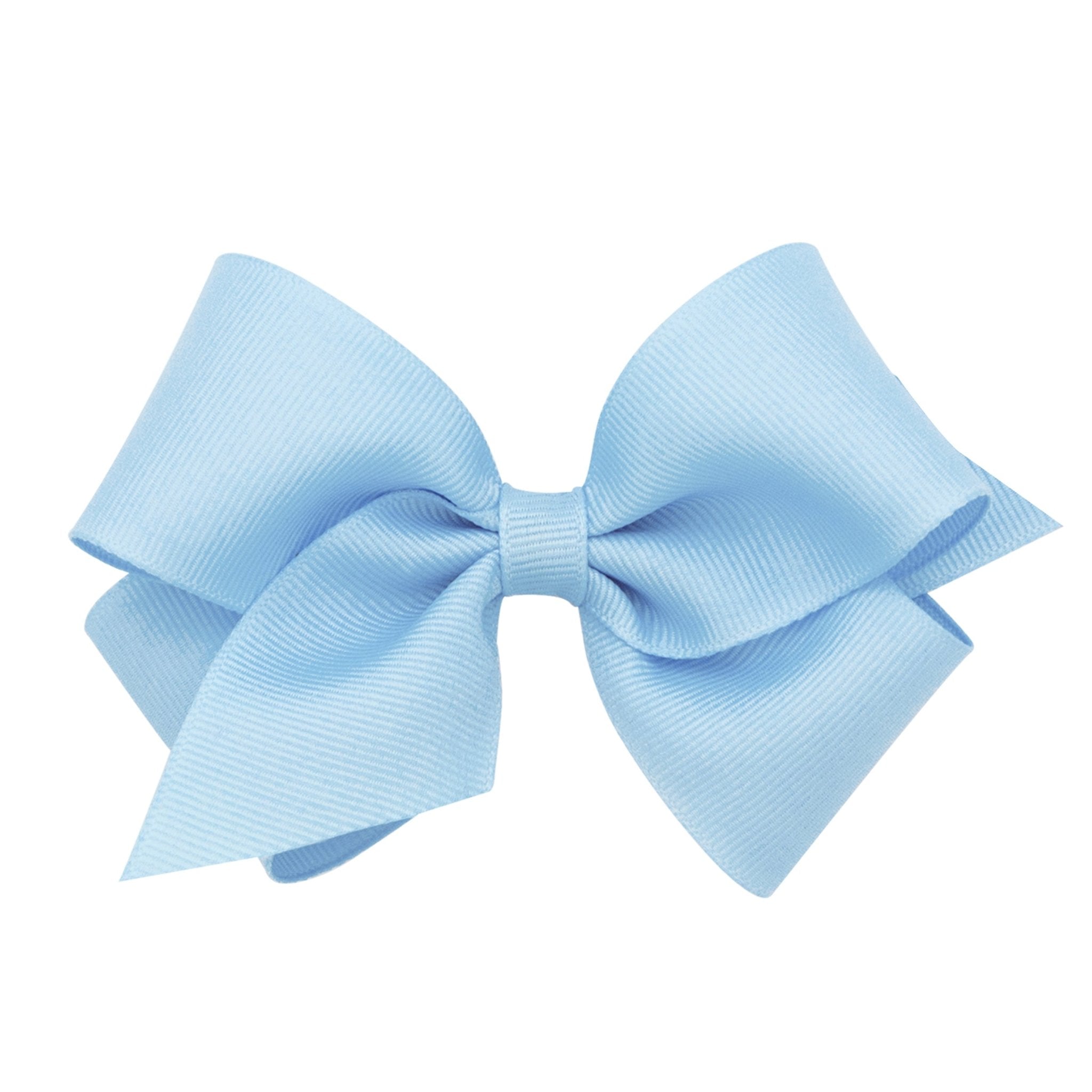 Small Grosgrain Bow - Millennium Blue Kids Hair Accessories Wee Ones