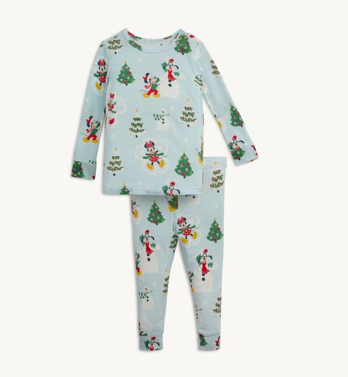 Snow Excited Modal L/S PJ Kids Pajamas Magnetic Me