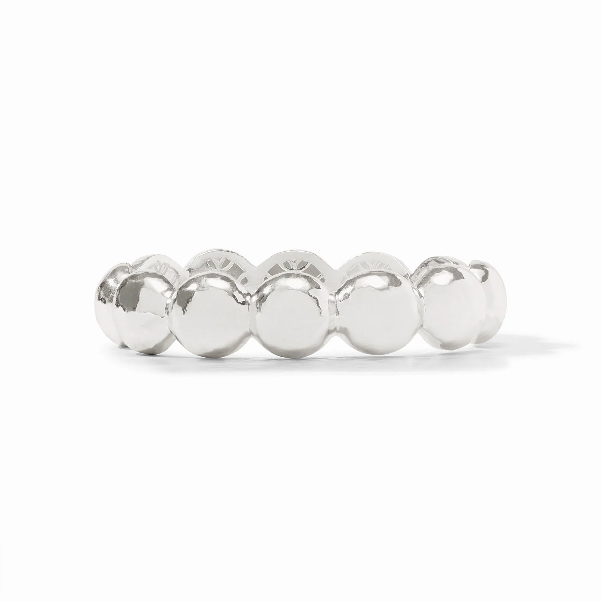 Solara Nova Hinge Bangle - Silver Bracelets Julie Vos
