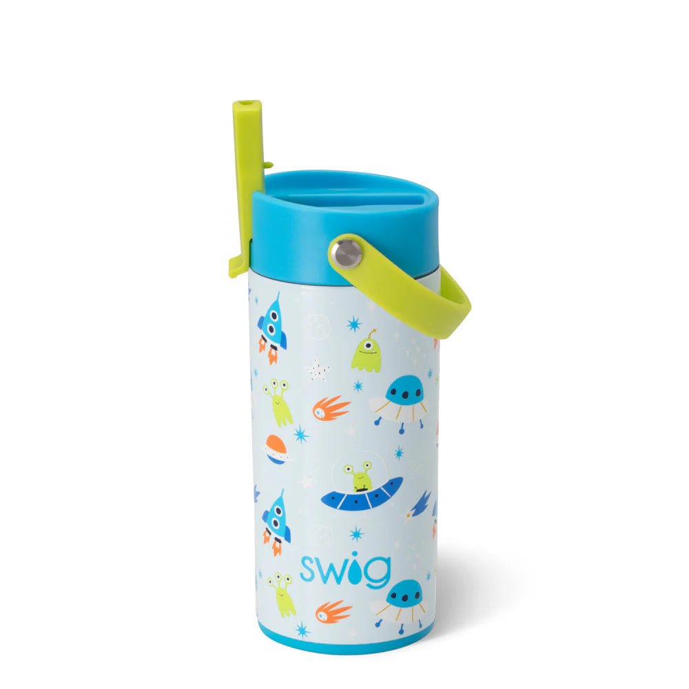 Space Camp Flip + Sip Slim Tumbler (12oz) Insulated Drinkware Swig