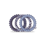 Spiral Hair Coils - Large - Midnight Rain Hair Ties Hair Accessories Teleties