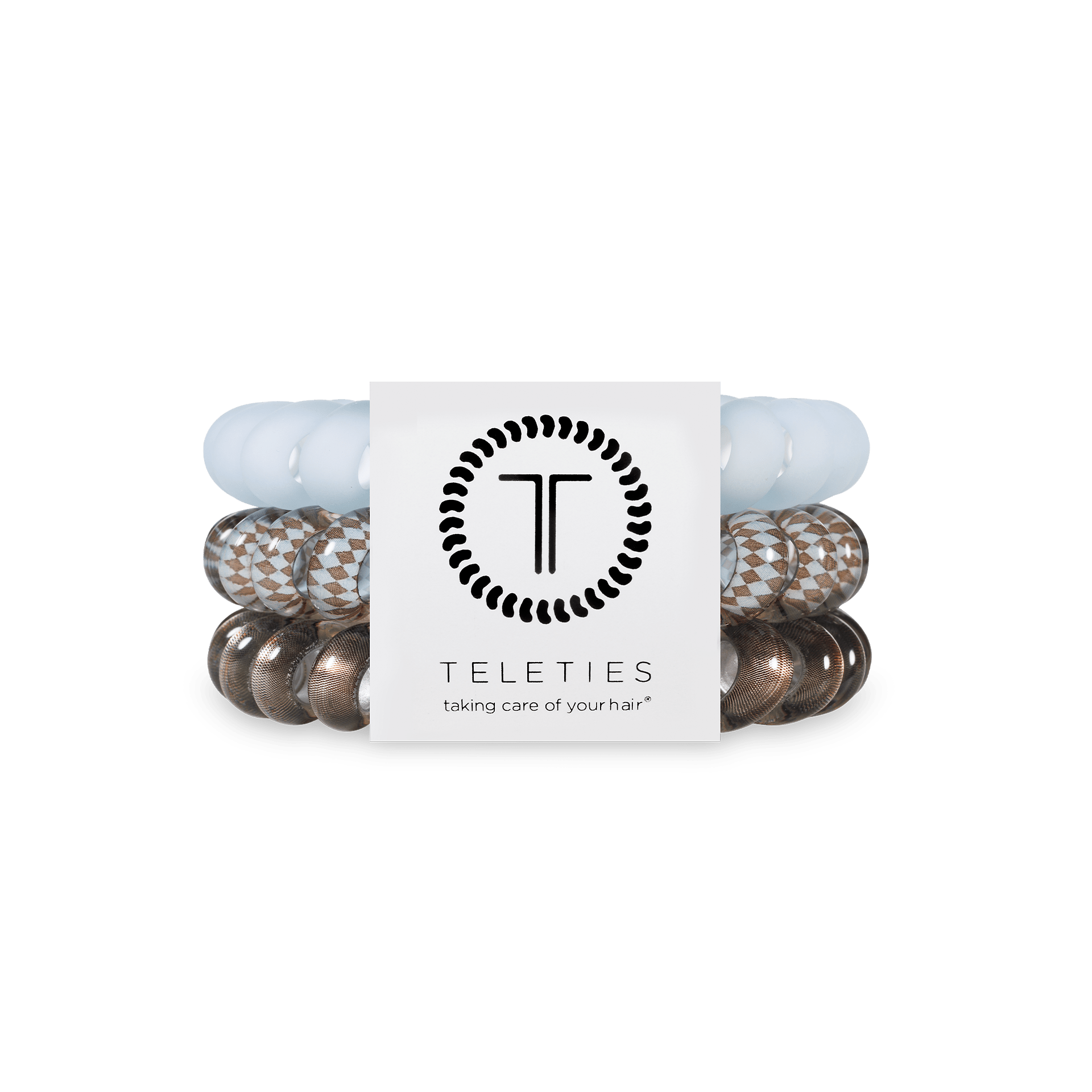 Spiral Hair Coils - Large - Truly Taupe Hair Ties Hair Accessories Teleties