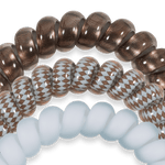 Spiral Hair Coils - Large - Truly Taupe Hair Ties Hair Accessories Teleties