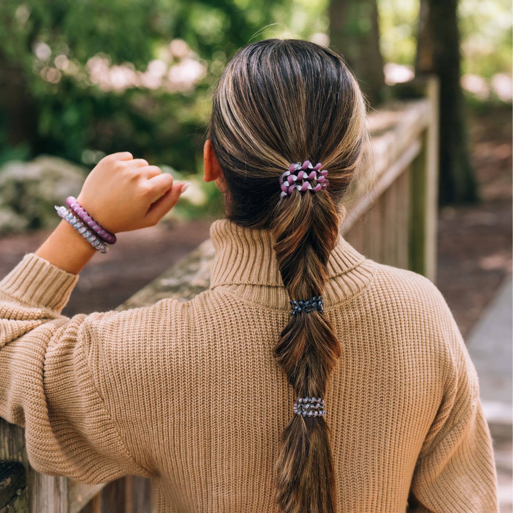 Spiral Hair Coils - Mix Pack - Purple Haze Hair Ties Hair Accessories Teleties