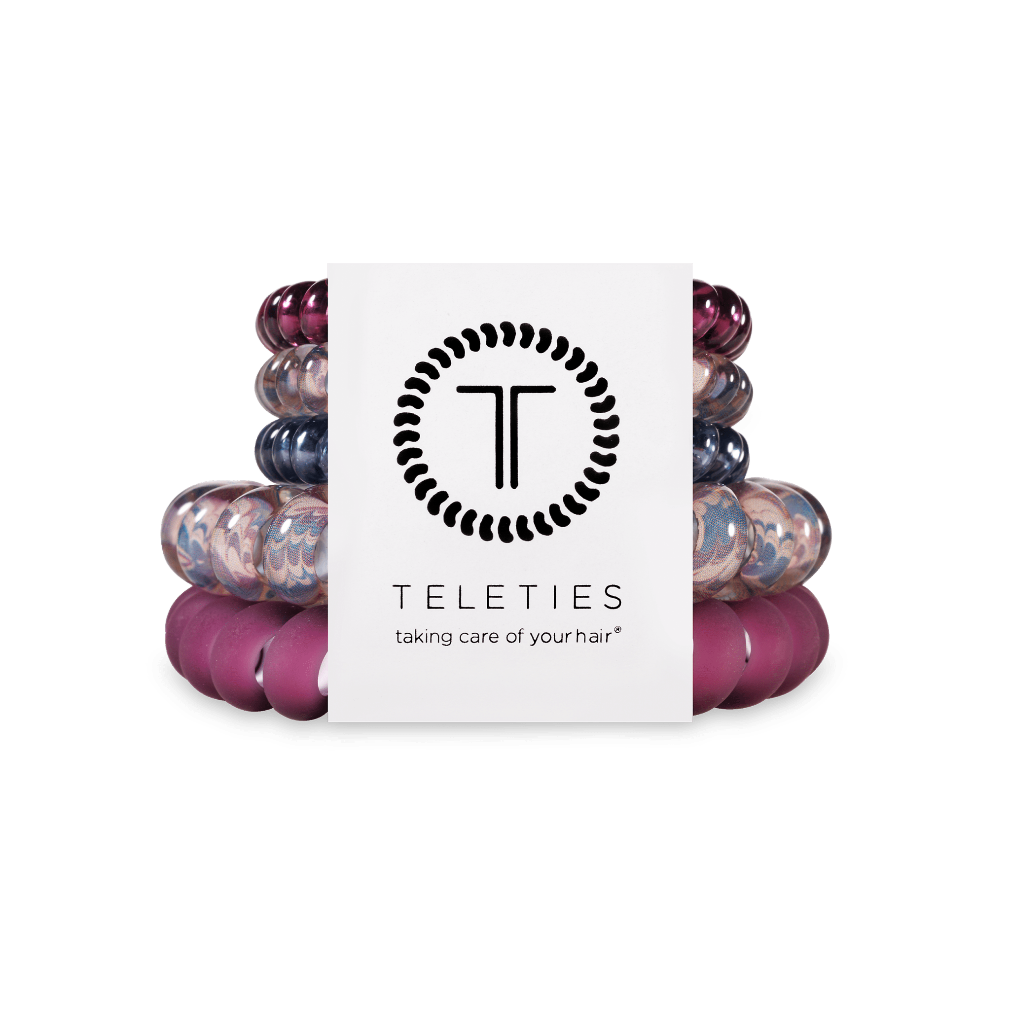 Spiral Hair Coils - Mix Pack - Purple Haze Hair Ties Hair Accessories Teleties
