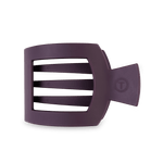 Square Flat Hair Clip - Large - Burgundy Bliss Hair Accessories Teleties