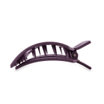 Square Flat Hair Clip - Large - Burgundy Bliss Hair Accessories Teleties