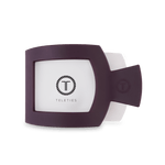 Square Flat Hair Clip - Large - Burgundy Bliss Hair Accessories Teleties