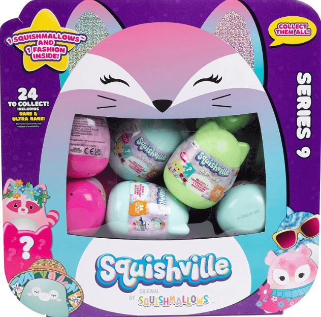 Squishville 3" Mystery Mini Squishmallow Plush Toys License 2 Play