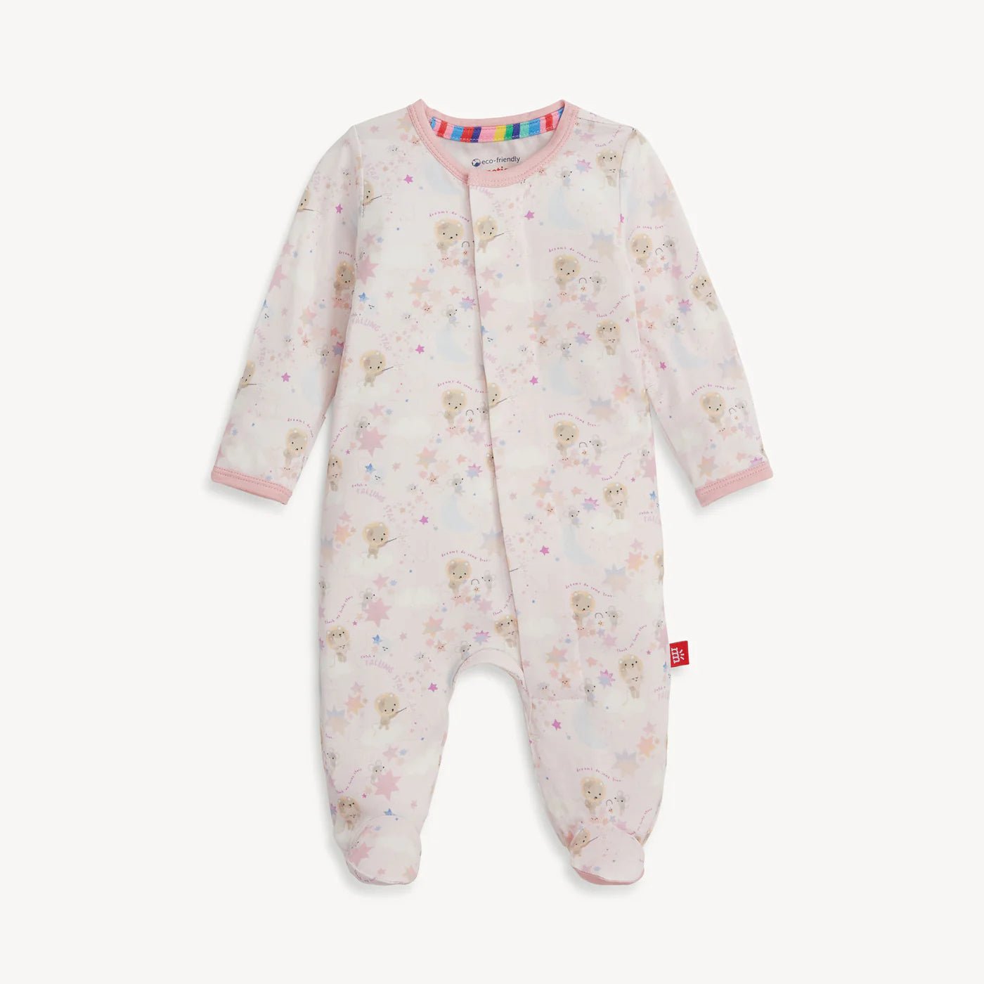 Star Catcher Modal Footie Baby Sleepwear Magnetic Me